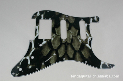 【類FENDER電吉他護(hù)板ST劍龍紋護(hù)板單單雙拾音器孔】?jī)r(jià)格,廠家,圖片,樂(lè)器配件,惠州市惠陽(yáng)區(qū)秋長(zhǎng)倍音五金電子加工部-